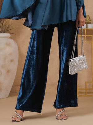 Celestial Velvet Straight Trousers