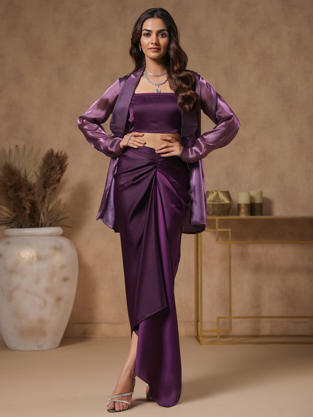 Royal Amethyst Three-Piece Set