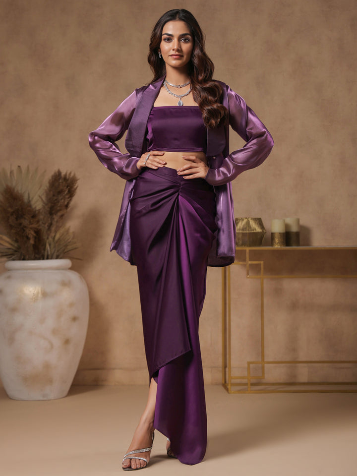 Royal Amethyst Three-Piece Set