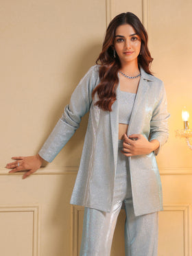 Sapphire Sheen Blazer