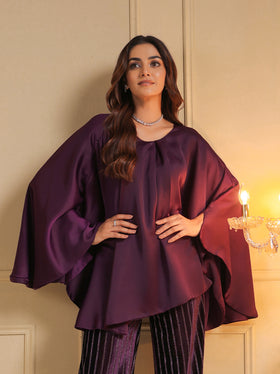 Royal Amethyst Cape Top