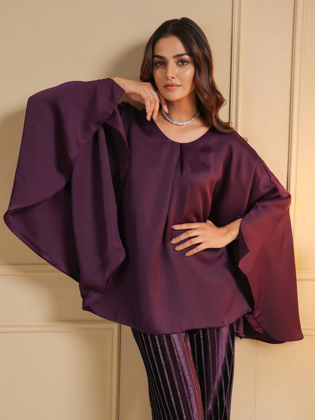 Royal Amethyst Cape Top