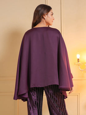 Royal Amethyst Cape Top