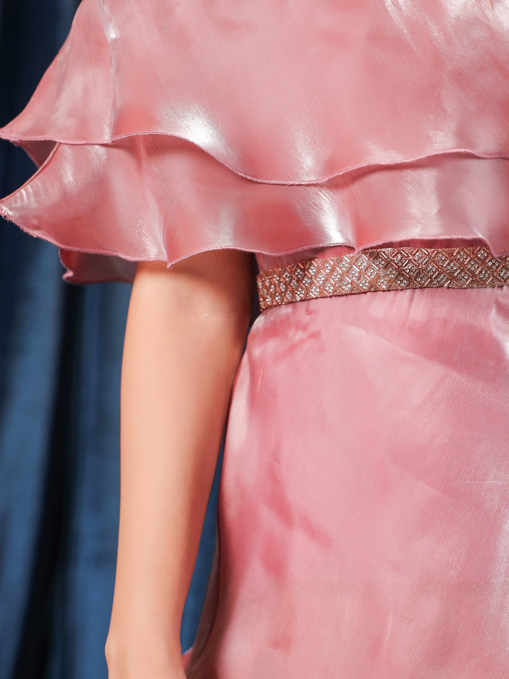 Blossom Cascade Elegance Dress