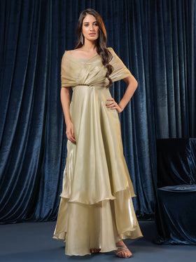 Gleam Aura Flow Dress