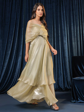 Gleam Aura Flow Dress