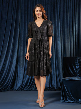 Eclipse Dazzling Tiered Dress