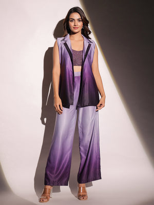 Twilight Ombre Blazer and Trousers Set