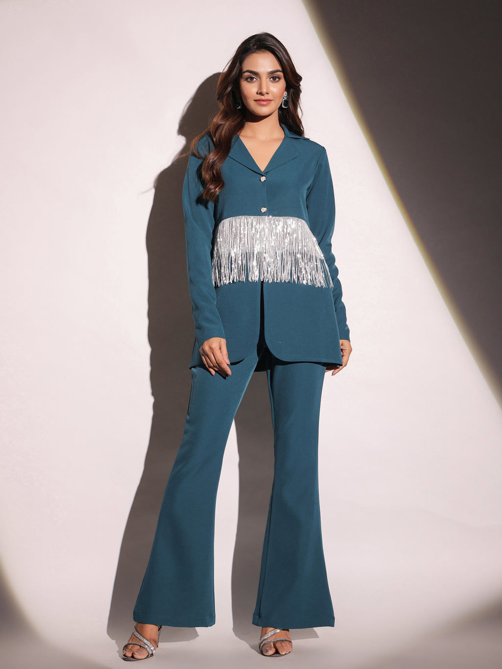 Teal Lagoon Tassel Coords-Set