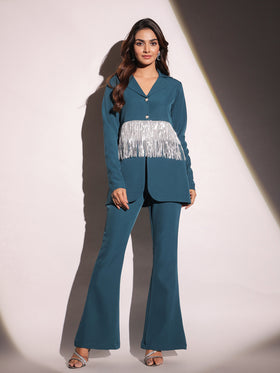 Teal Lagoon Tassel Coords-Set