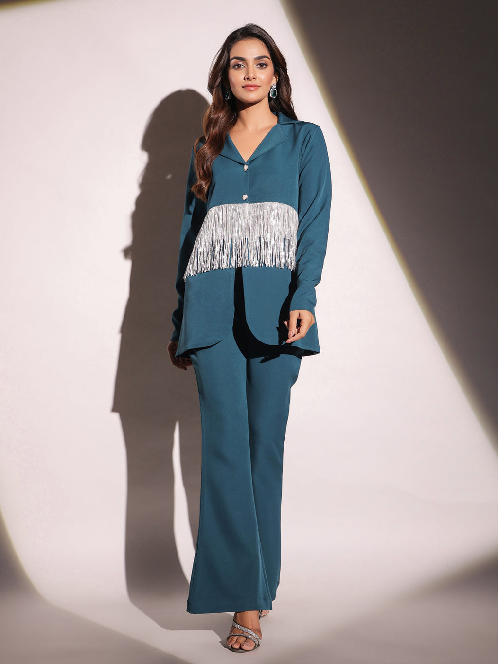 Teal Lagoon Tassel Coords-Set