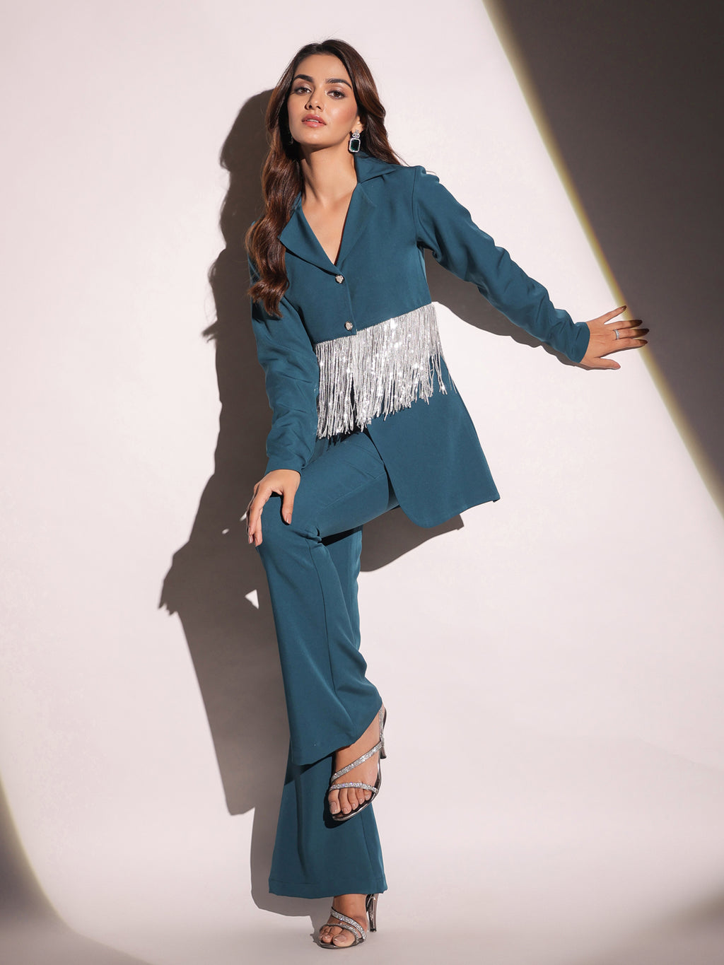 Teal Lagoon Tassel Coords-Set