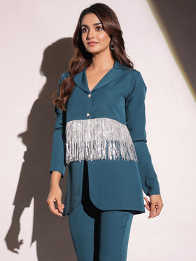 Teal Lagoon Blazer