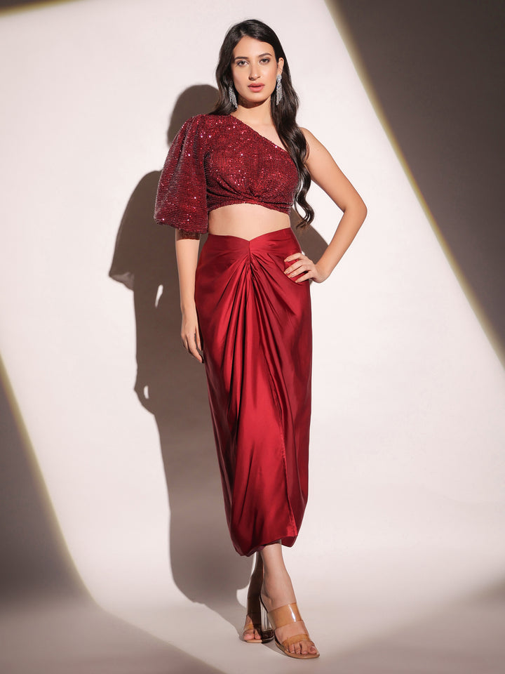 Vermilion Veil Dazzling Coords-Set