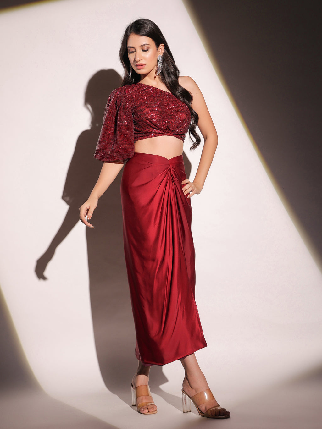 Vermilion Veil Dazzling Coords-Set