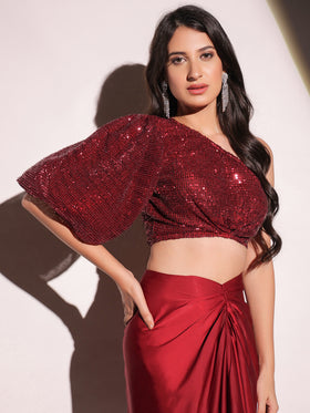 Vermilion Veil Dazzling Coords-Set