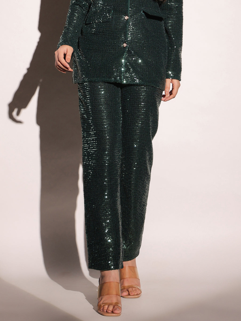 Emerald Dazzling Tapered Trousers