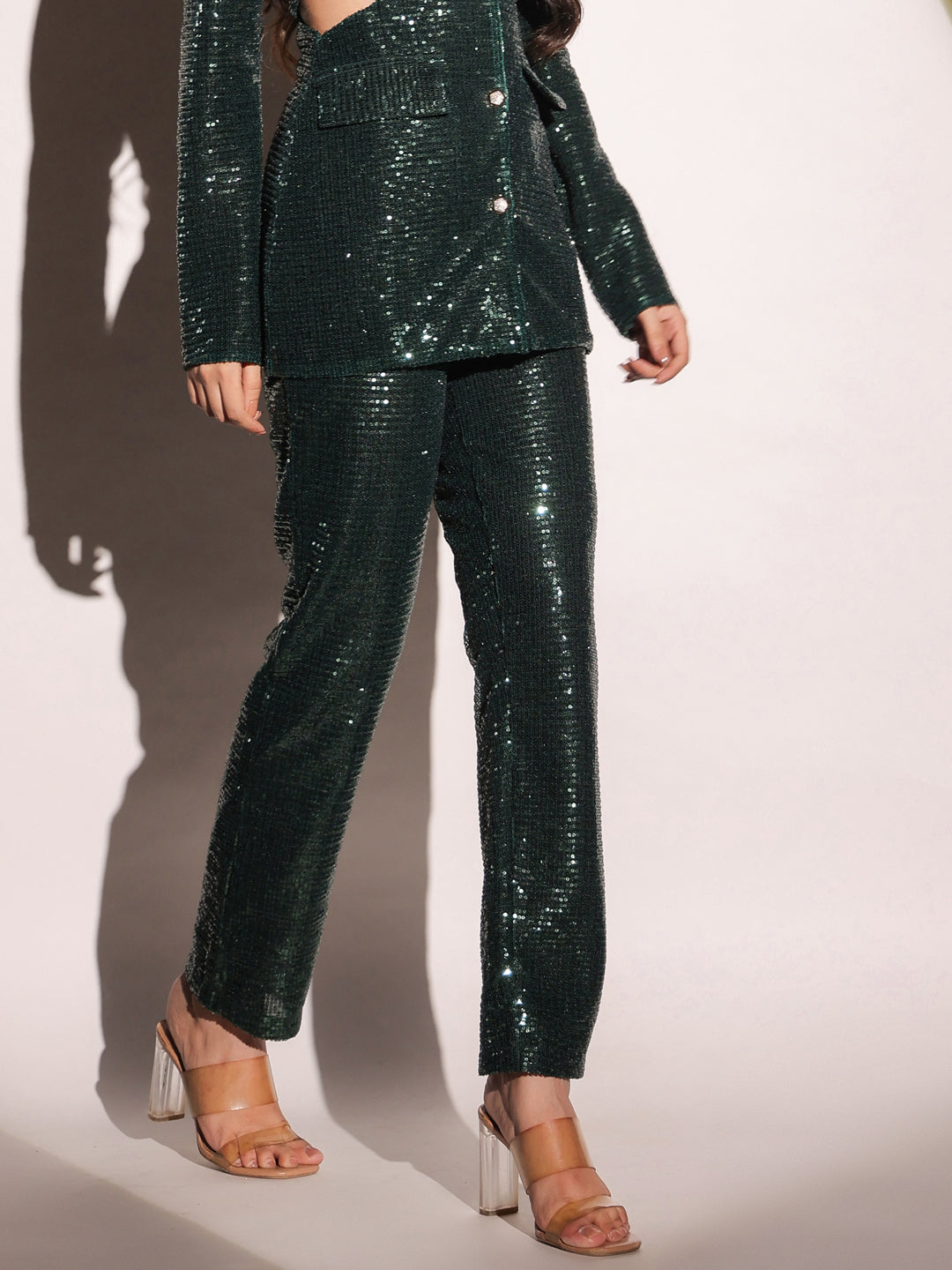 Emerald Dazzling Tapered Trousers