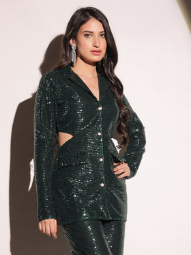 Emerald Dazzling Blazer