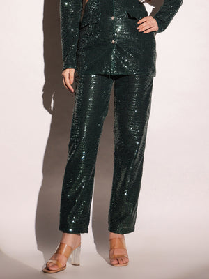 Emerald Dazzling Tapered Trousers