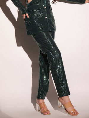 Emerald Dazzling Tapered Trousers