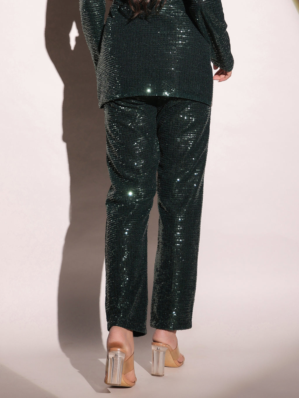 Emerald Dazzling Tapered Trousers