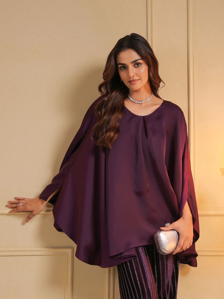 Royal Amethyst Cape Top