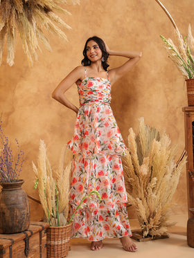 Wallflower Tiered Gown