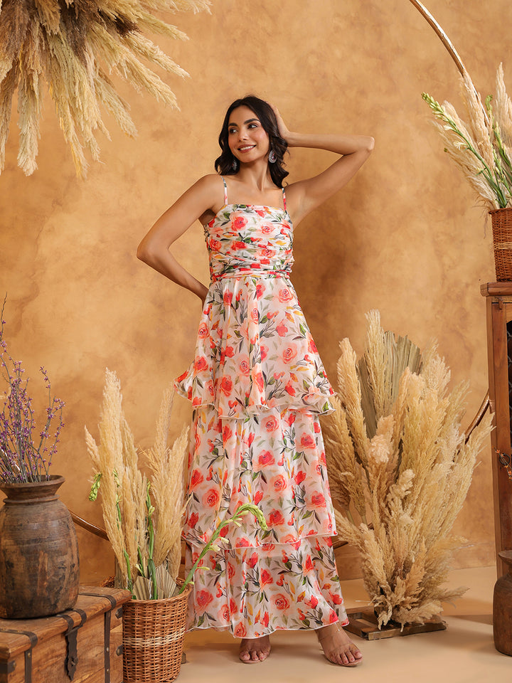 Wallflower Tiered Gown
