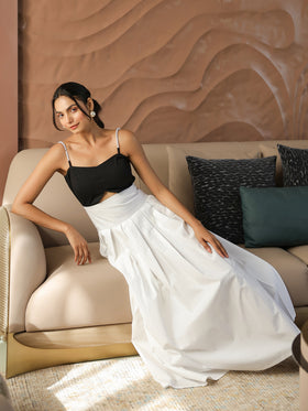 Monochromatic Pearl Dress