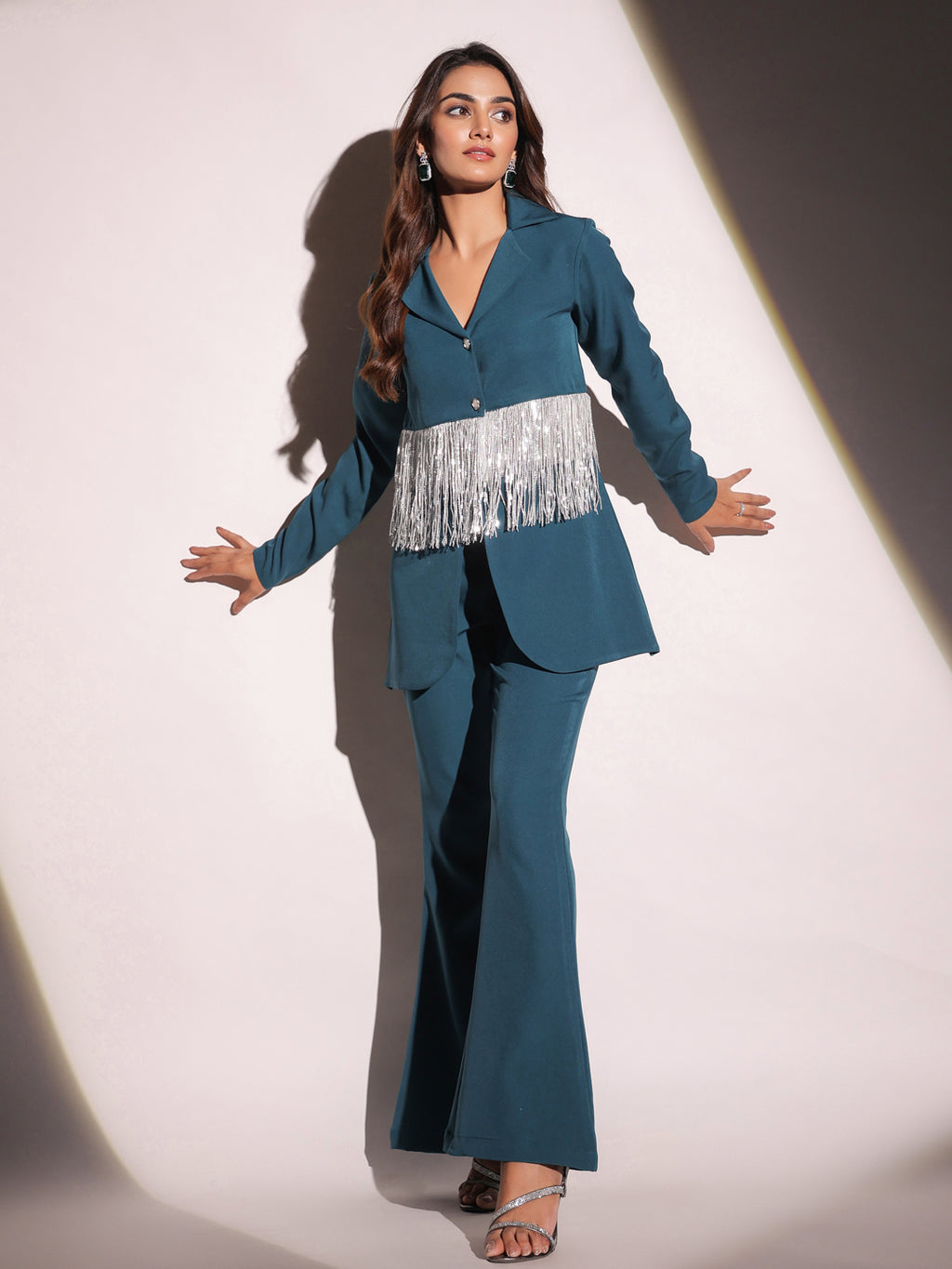 Teal Lagoon Tassel Coords-Set