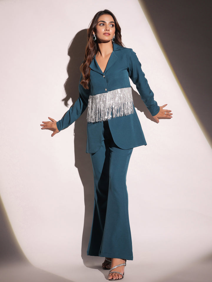 Teal Lagoon Tassel Coords-Set