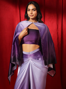 Twilight Ombre Cape & Bralette