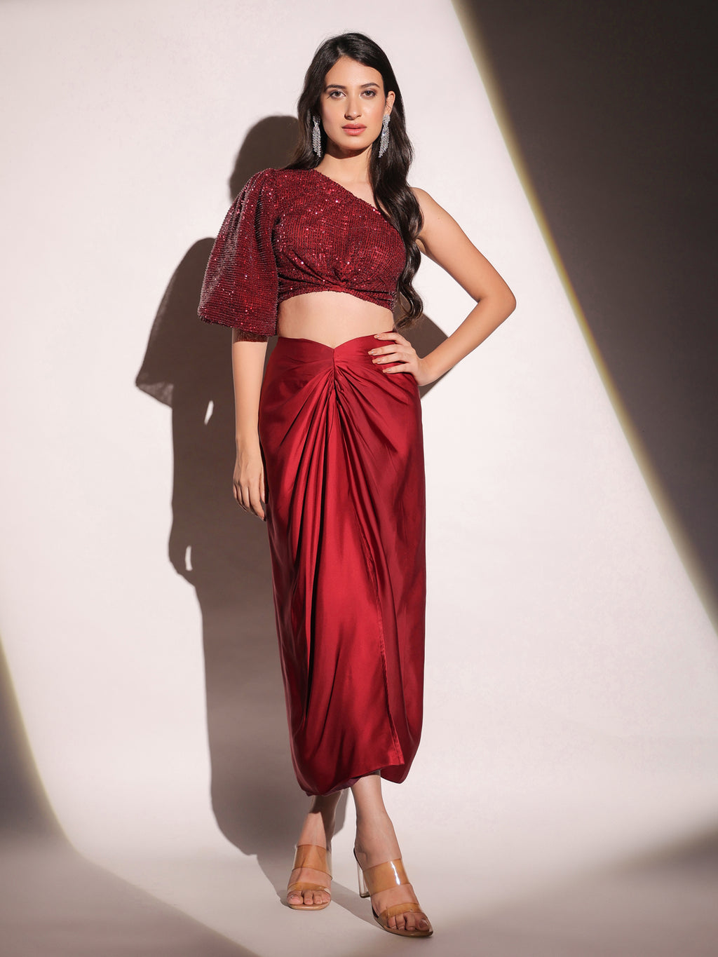 Vermilion Veil Dazzling Coords-Set