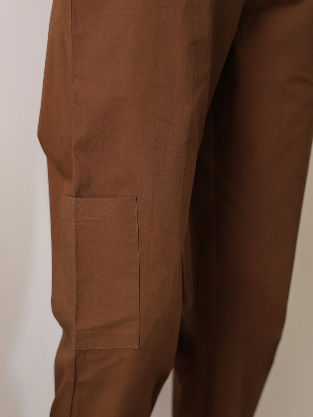Espresso Brown Shirt & Joggers Set