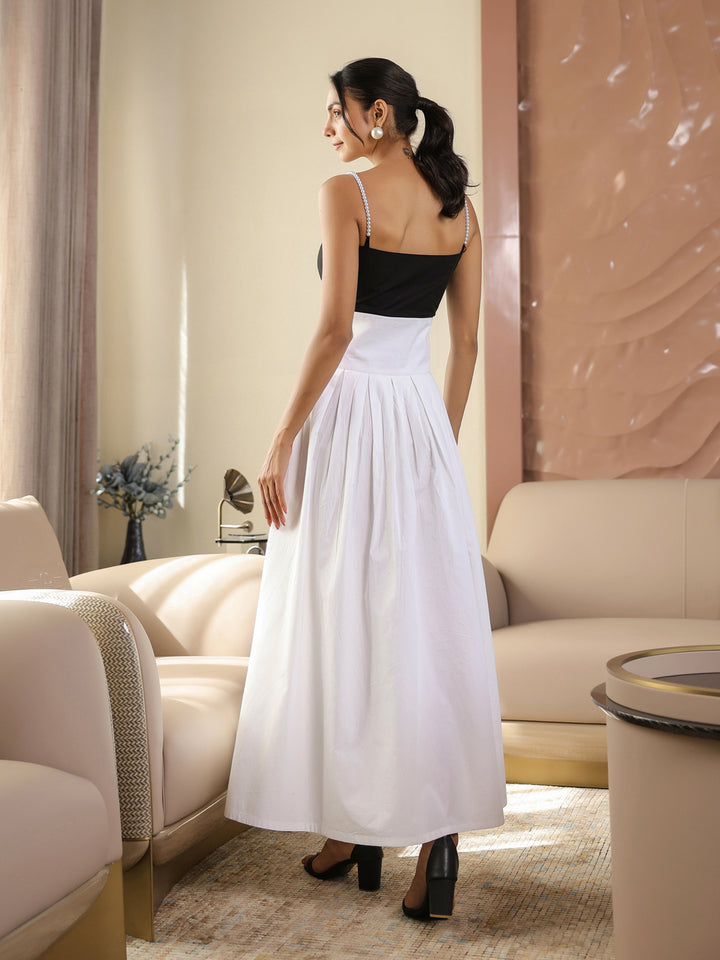 Monochromatic Pearl Dress