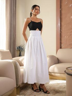 Monochromatic Pearl Dress