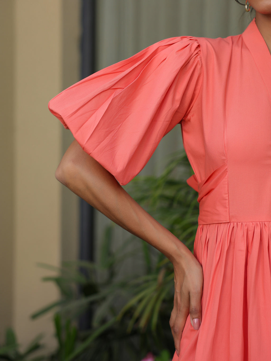 Tangerine Slay Dress