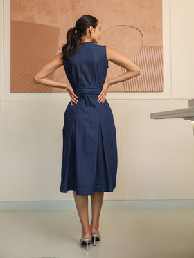 Indigo Denim Dress