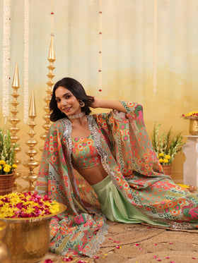 Pop Mirage Embellished Three Piece Set