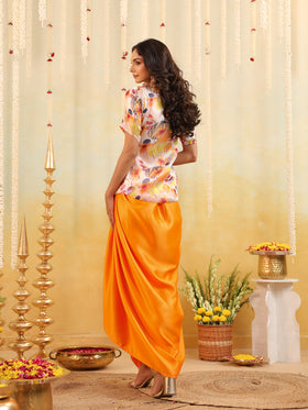 Sunset Botanical Embellished Three Piece Set