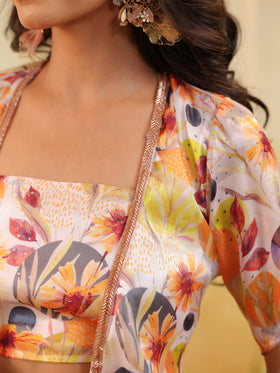 Sunset Botanical Embellished Three Piece Set