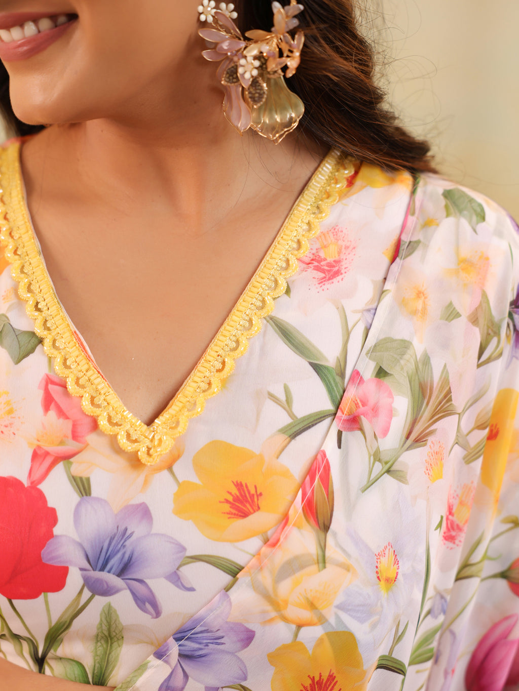 Garden Tulipe Embellished Draped Saree