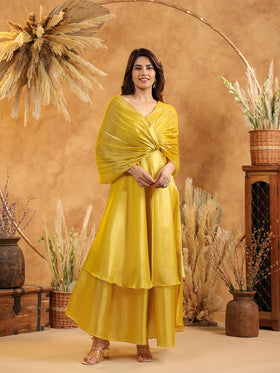 Sunshine Aura Flow Gown