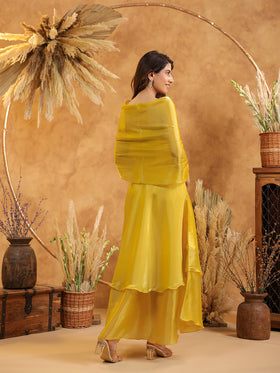Sunshine Aura Flow Gown
