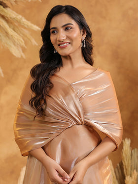 Mocha Aura Flow Gown