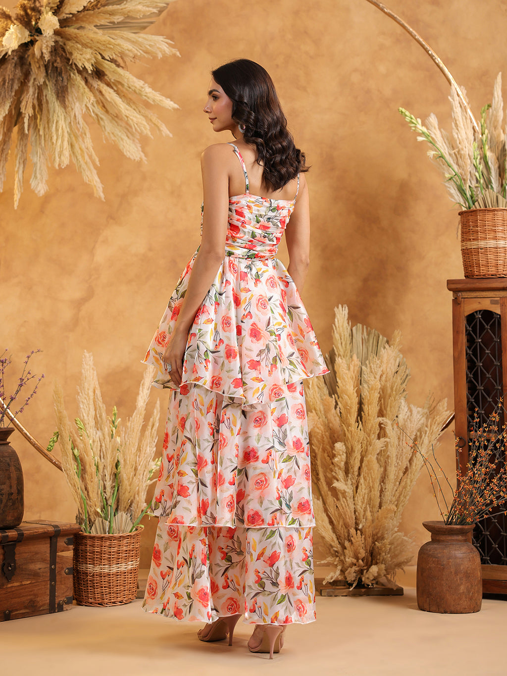 Wallflower Tiered Gown