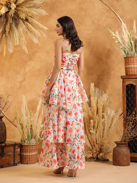 Wallflower Tiered Gown