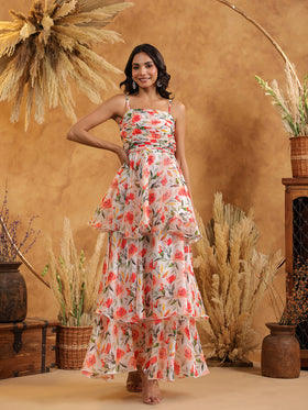 Wallflower Tiered Gown