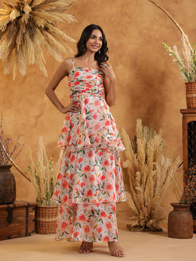 Wallflower Tiered Gown